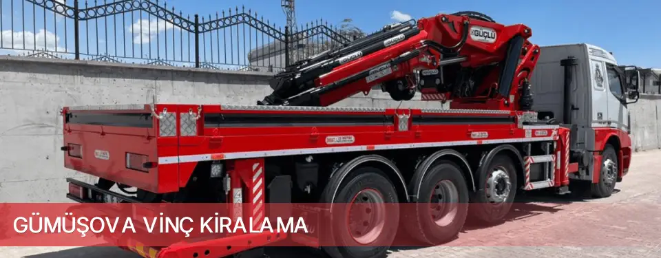 Gümüşova İlçemi Vinç Kiralama